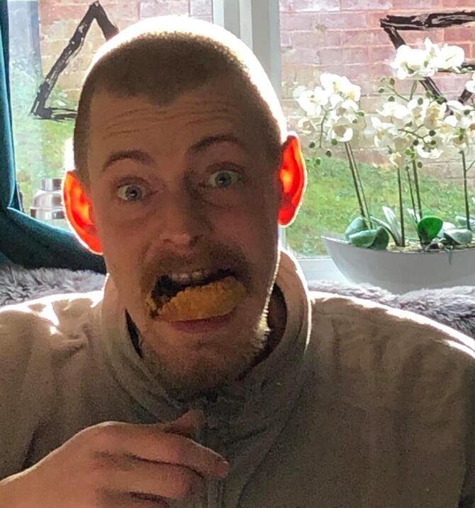 Mince pie and elf ears